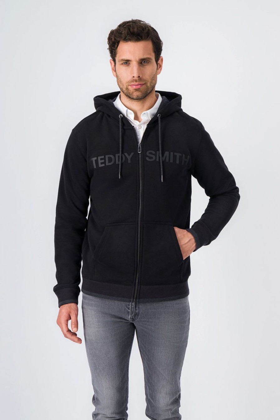 Teddy Smith Sweat Zippe A Capuche Nail Hoody Zip Hot