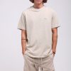 Teddy Smith Tshirt Oversize Col Rond Manches Courtes Terick Mc Hot