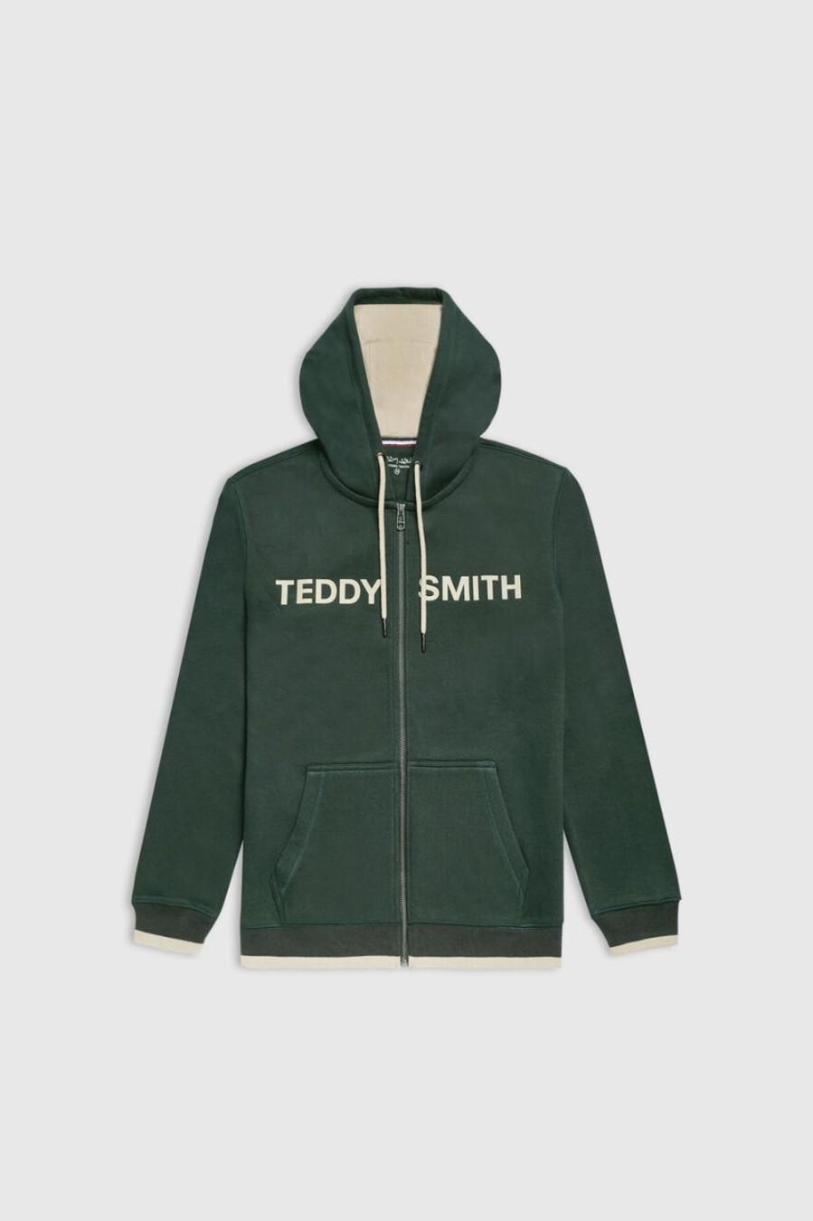 Teddy Smith Sweat Zippe A Capuche Giclass Hoody Hot