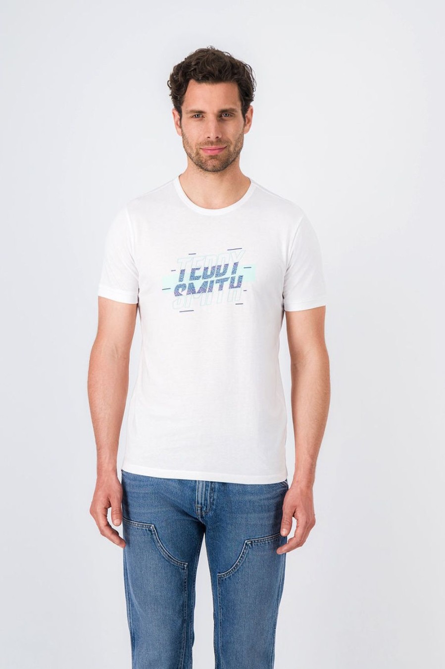 Teddy Smith T-Shirt Col Rond Javier Mc Clearance