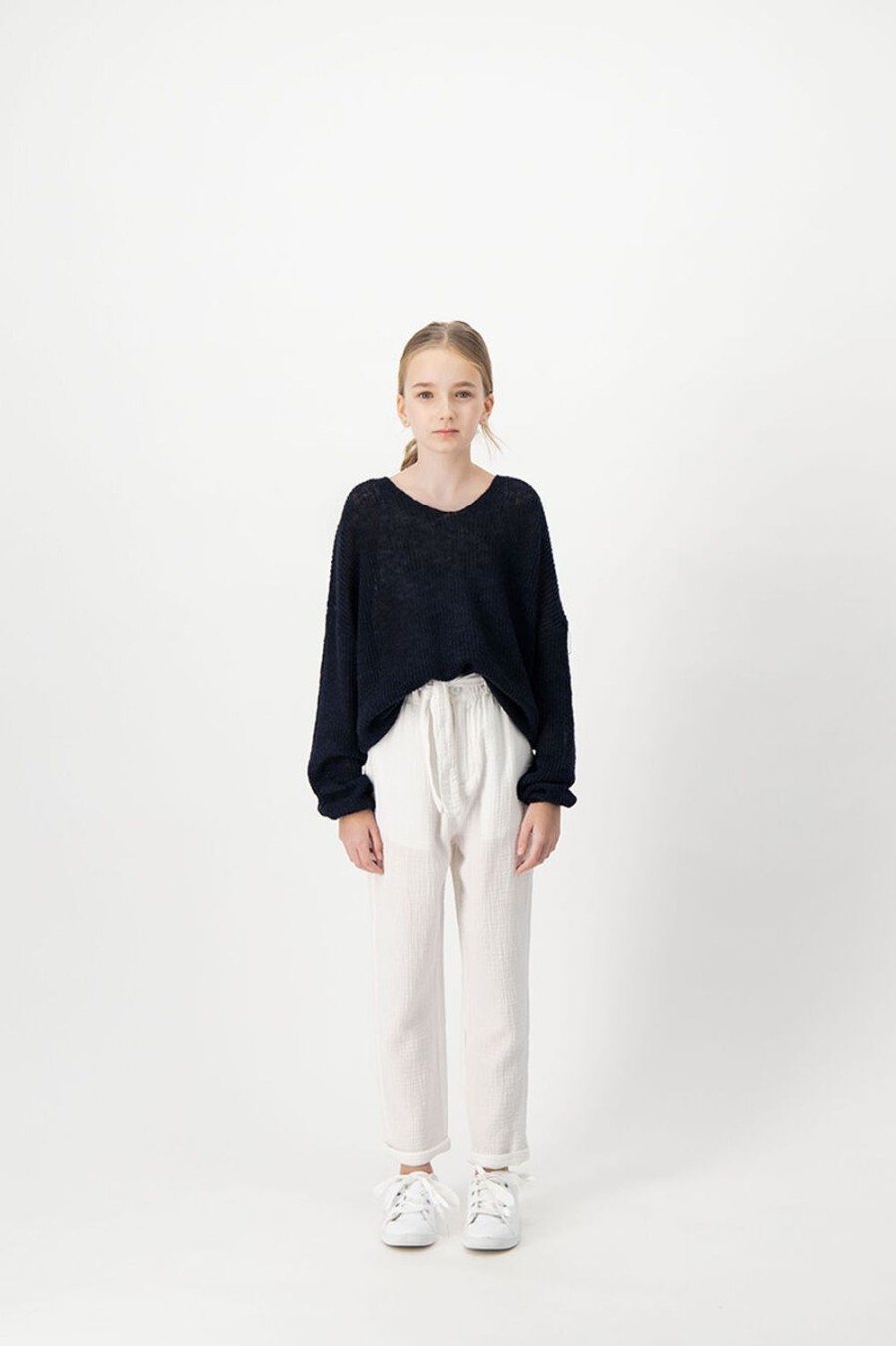 Teddy Smith Pantalon En Gaze De Coton Sofia Jr Hot