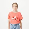 Teddy Smith T-Shirt Ras Le Cou Youpy Mc Jr New