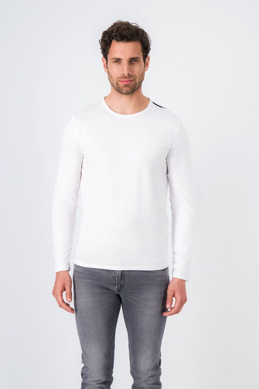 Teddy Smith T-Shirt Ras De Cou Manches Longues Tucker 2 Ml Online