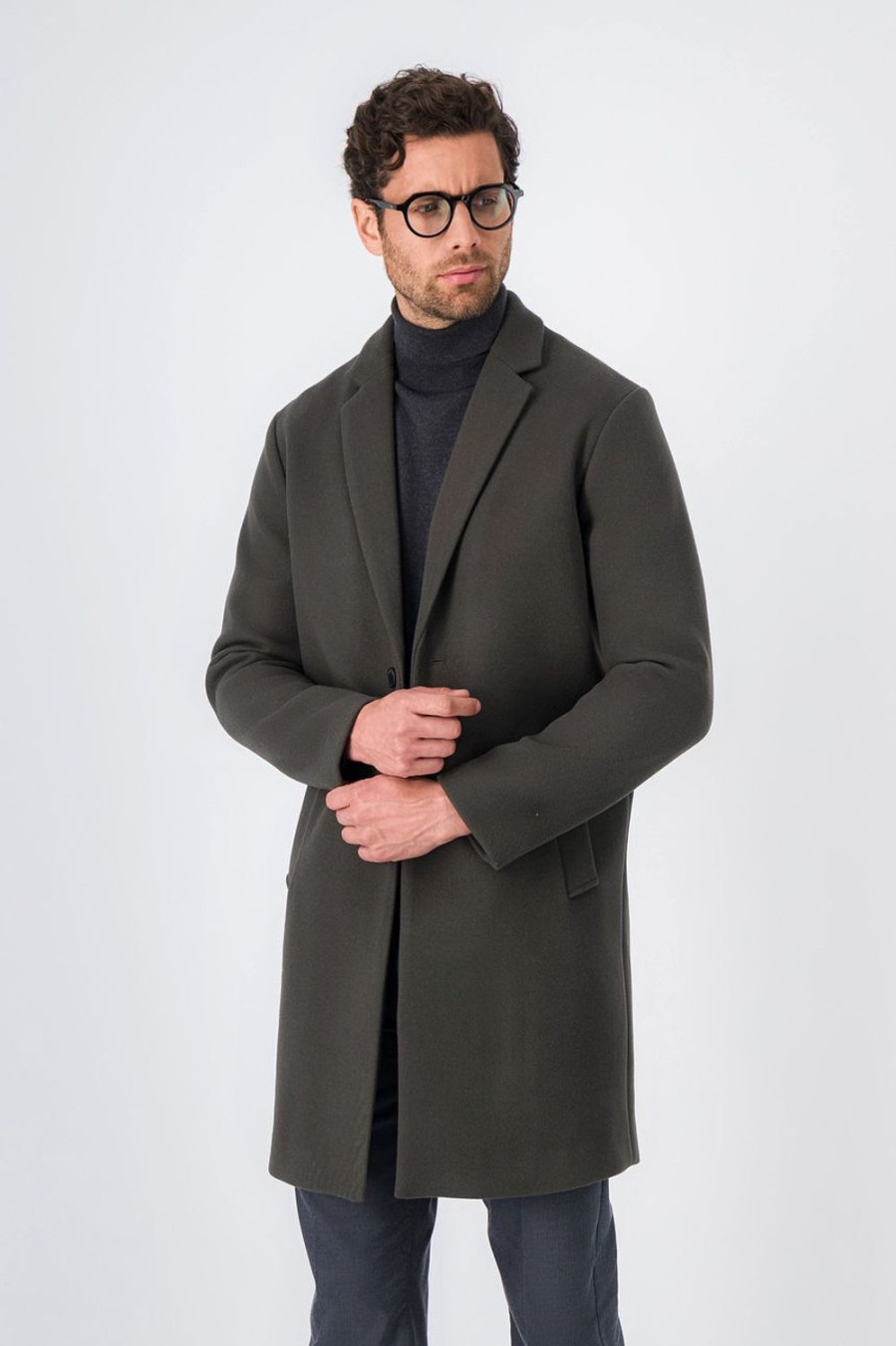 Teddy Smith Manteau Avec Col A Revers Aron Wholesale