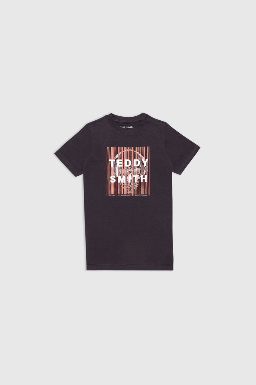 Teddy Smith T-Shirt Col Rond, Garcon, Funny Mc Jr Best