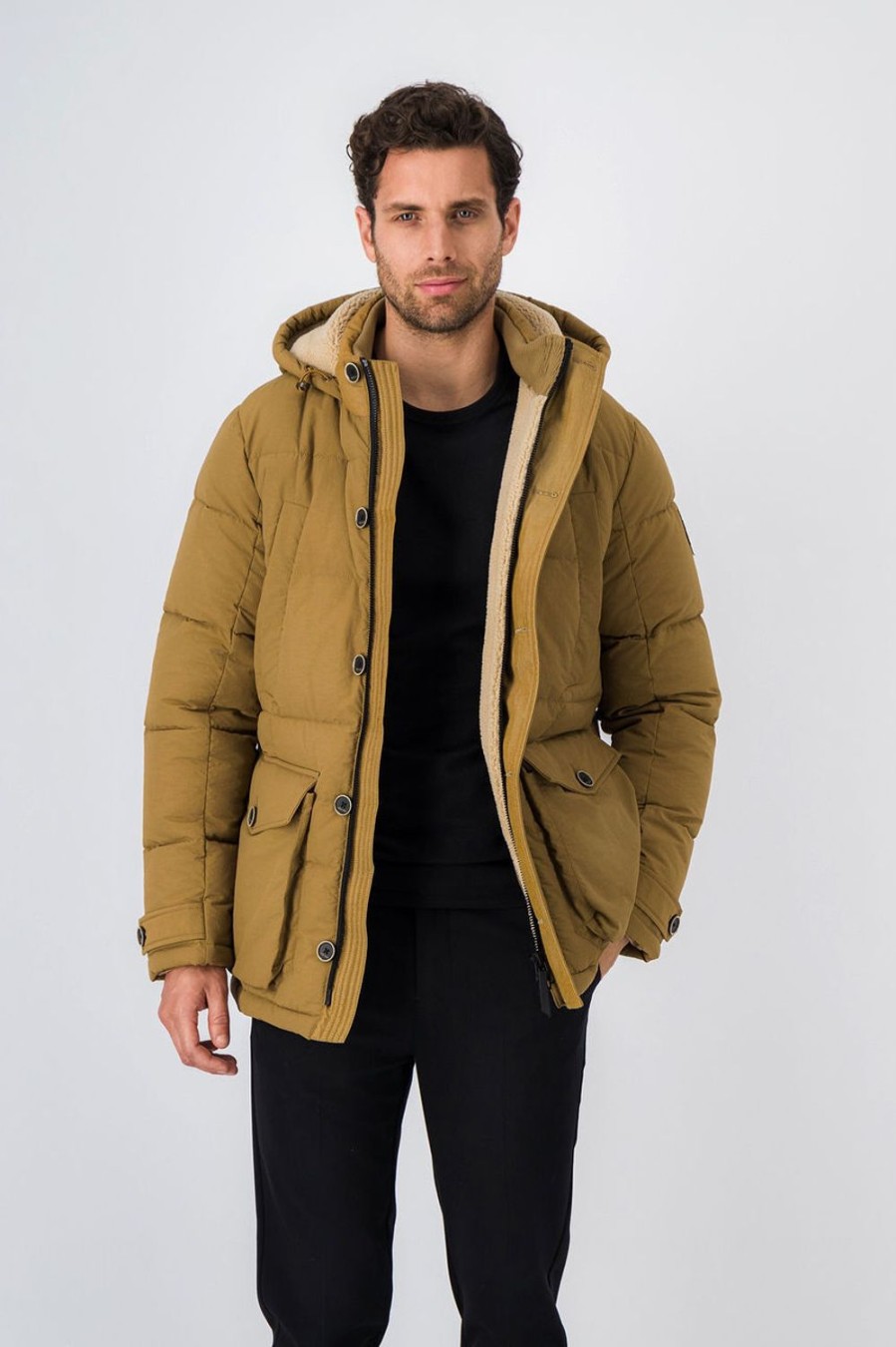 Teddy Smith Parka A Col Montant Lewis Wholesale