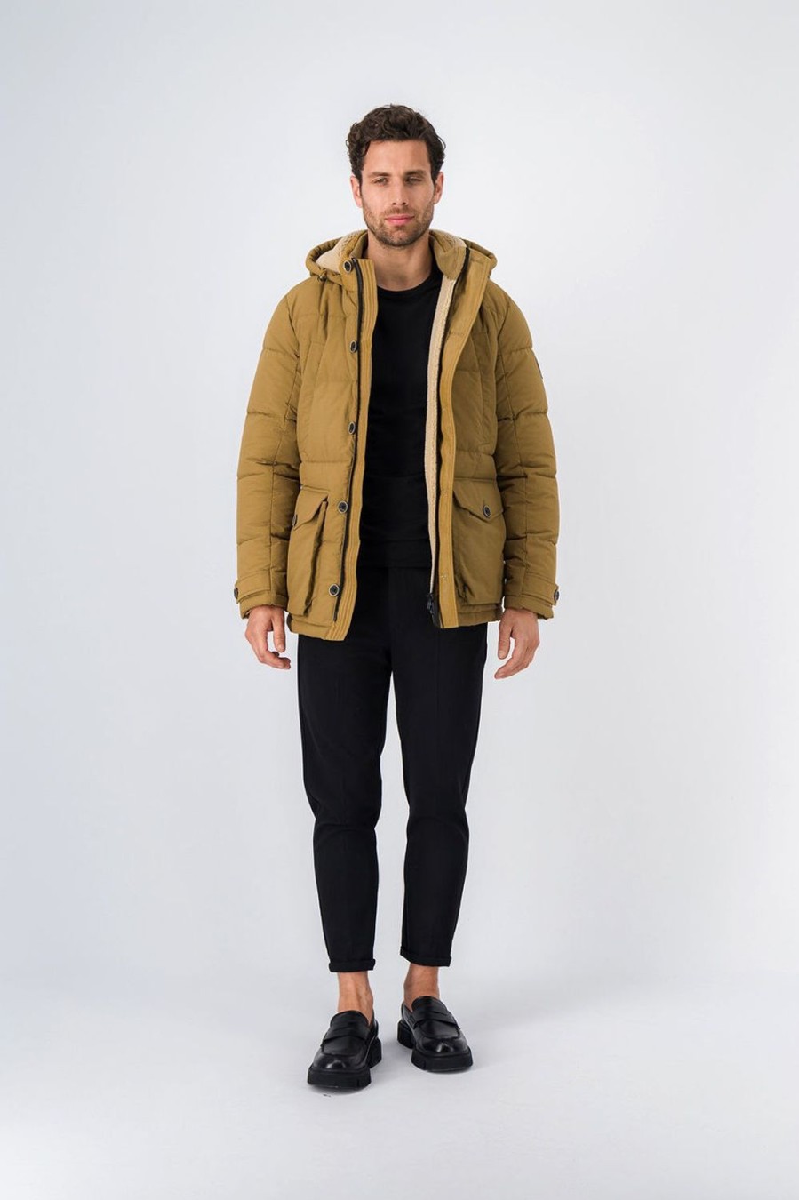 Teddy Smith Parka A Col Montant Lewis Wholesale