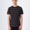 Teddy Smith T-Shirt Col Rond Jacquard James Mc New