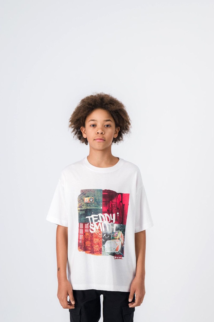 Teddy Smith T-Shirt Col Rond Leon Mc Jr Online