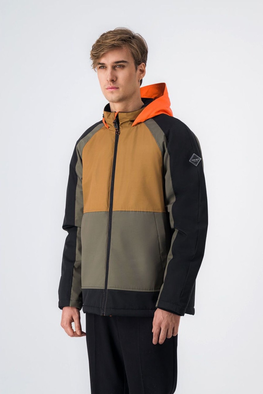 Teddy Smith Blouson Deperlant A Capuche Scott Online