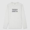 Teddy Smith T-Shirt Col Rond Manches Longues Ticlass Basic Ml Wholesale