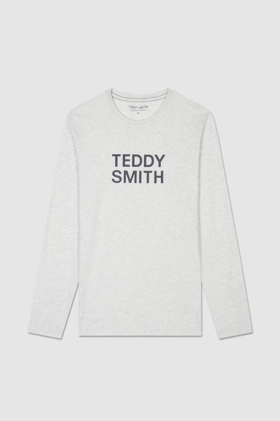 Teddy Smith T-Shirt Col Rond Manches Longues Ticlass Basic Ml Wholesale