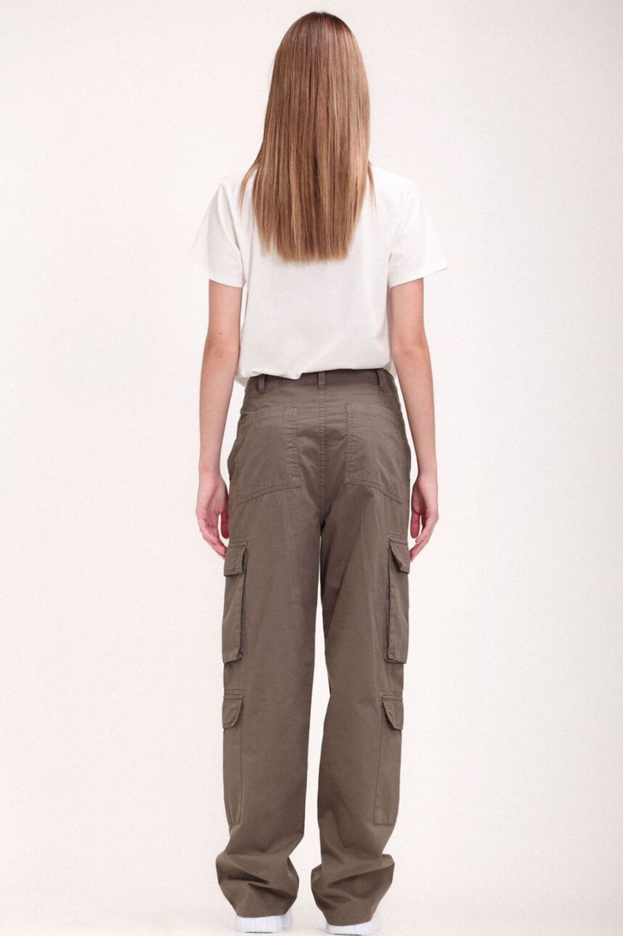 Teddy Smith Pantalon Coupe Cargo Taille Haute Plucky Cargo Online