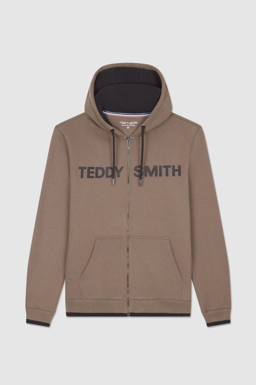 Teddy Smith Sweat Zippe A Capuche Giclass Hoody Best