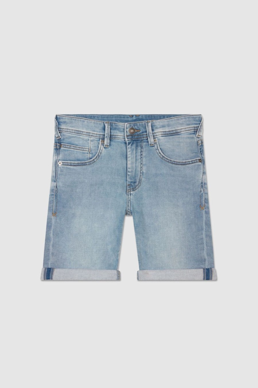 Teddy Smith Bermuda Denim Coupe 5 Poches Scotty 3 Jr Online