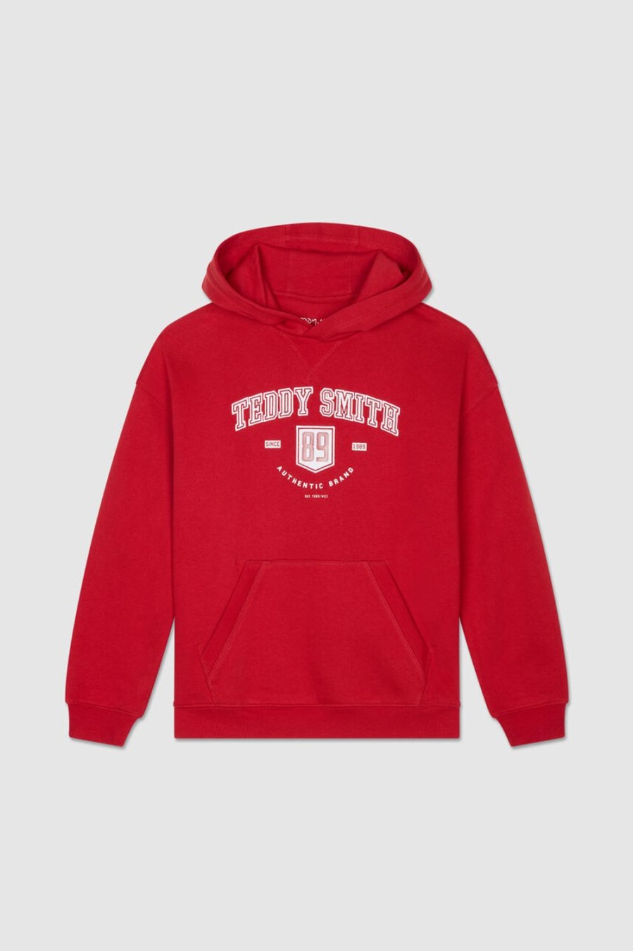 Teddy Smith Sweat-Shirt Avec Capuche Live Hoody Jr Hot