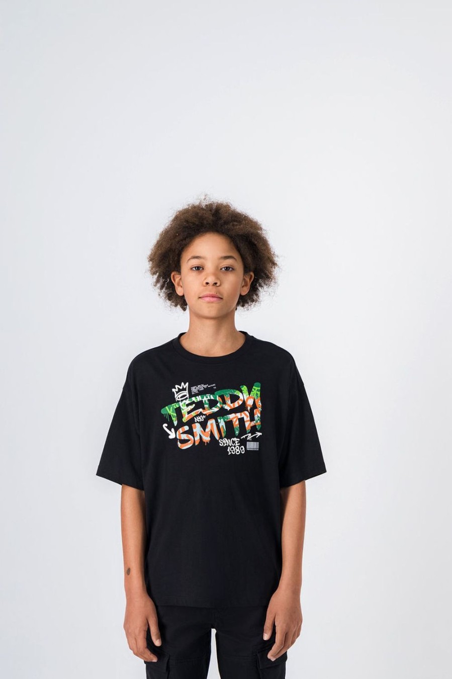 Teddy Smith T-Shirt Col Rond Graf Mc Jr New