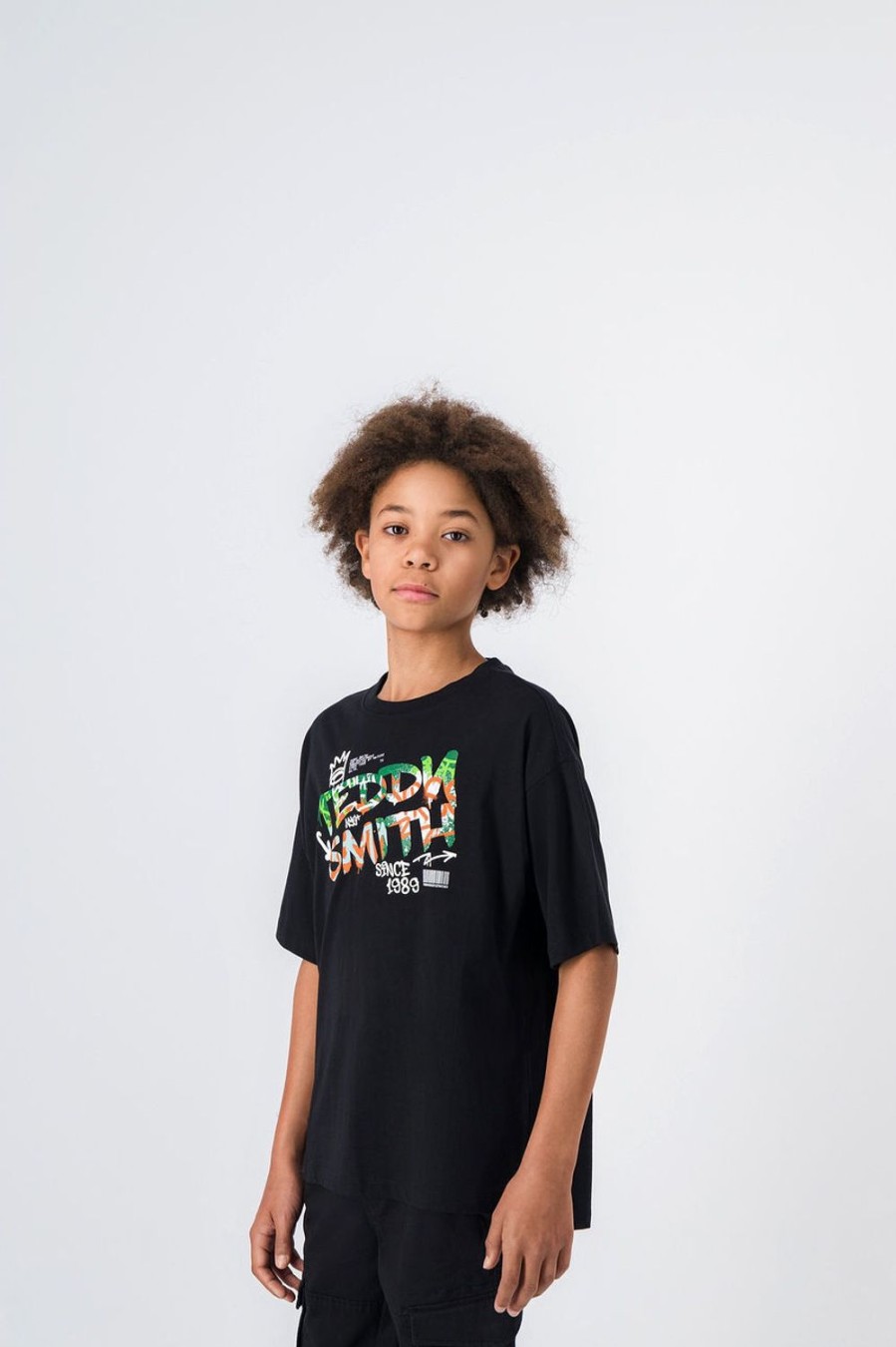 Teddy Smith T-Shirt Col Rond Graf Mc Jr New