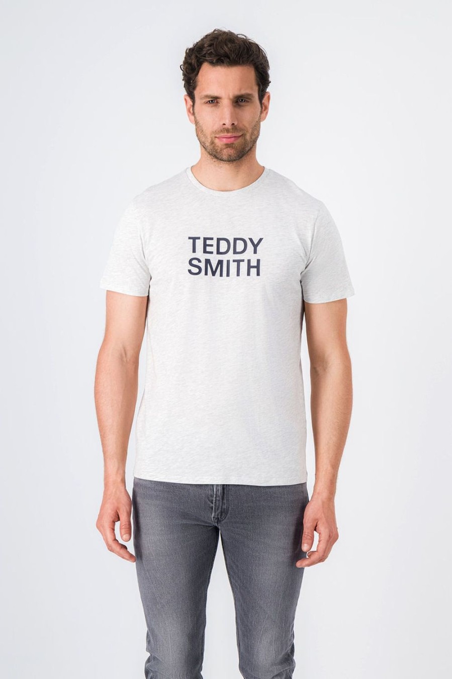 Teddy Smith T-Shirt Col Rond Ticlass Basic Mc Hot