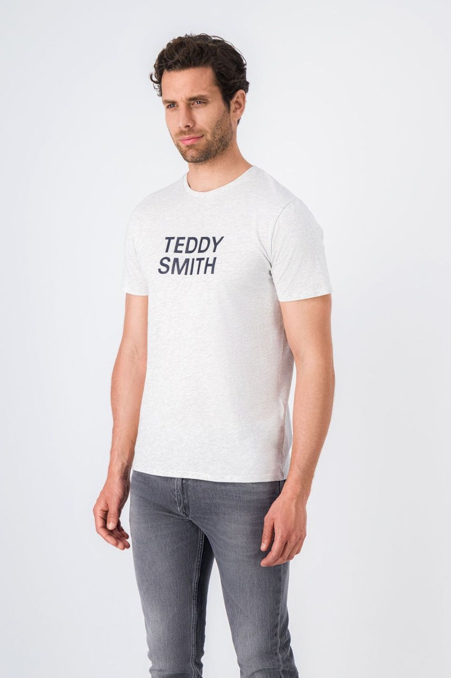 Teddy Smith T-Shirt Col Rond Ticlass Basic Mc Hot