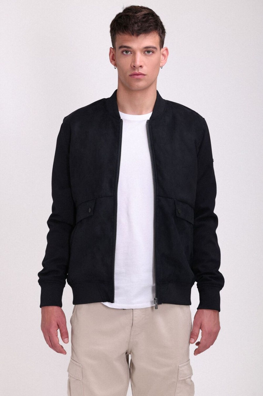 Teddy Smith Blouson Zippe Type Bombers Bkerry Hot