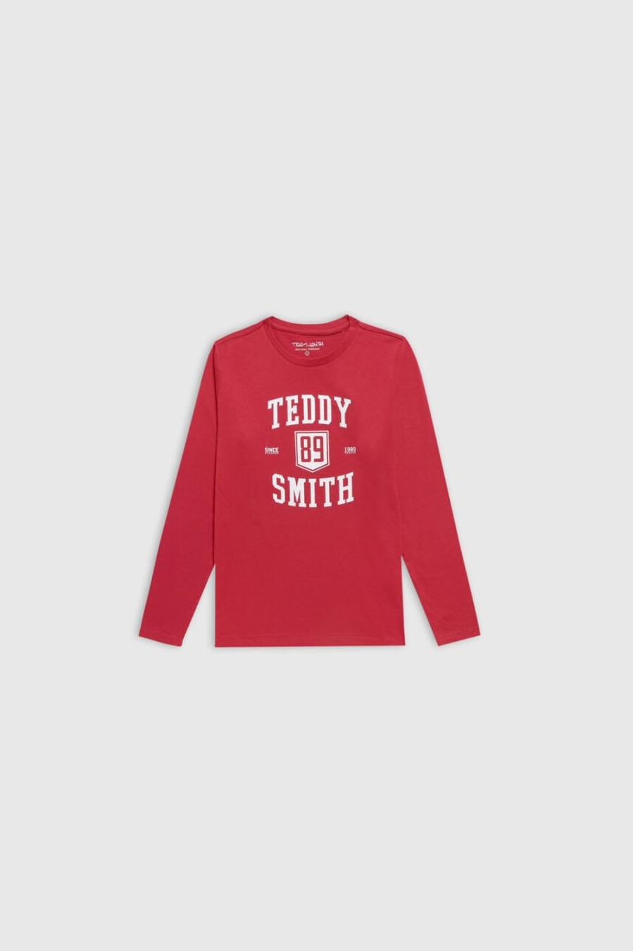 Teddy Smith T-Shirt Col Rond Live Ml Jr Wholesale