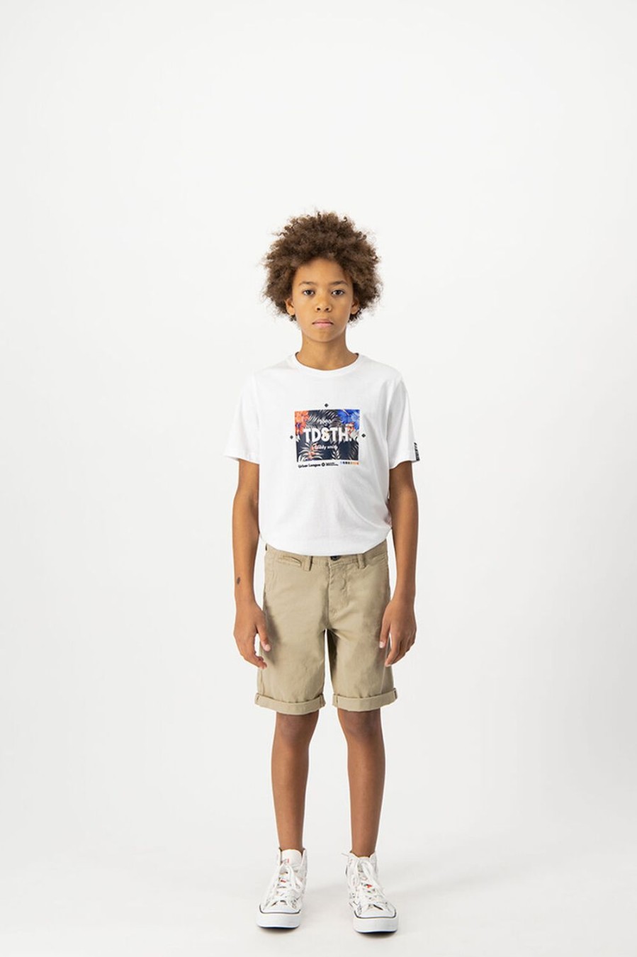 Teddy Smith Bermuda Coupe Chino Short Chino Jr New