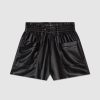 Teddy Smith Short En Simili Cuir Milo New