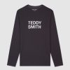 Teddy Smith T-Shirt Col Rond Manches Longues Ticlass Basic Ml Online