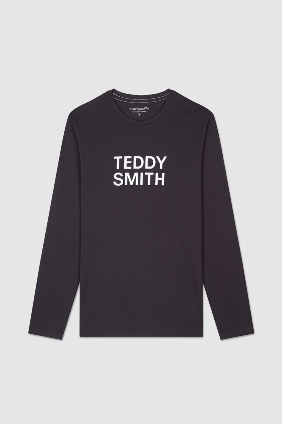 Teddy Smith T-Shirt Col Rond Manches Longues Ticlass Basic Ml Online