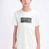 Teddy Smith Tshirt Col Rond Manches Courtes Tneo Mc Jr New