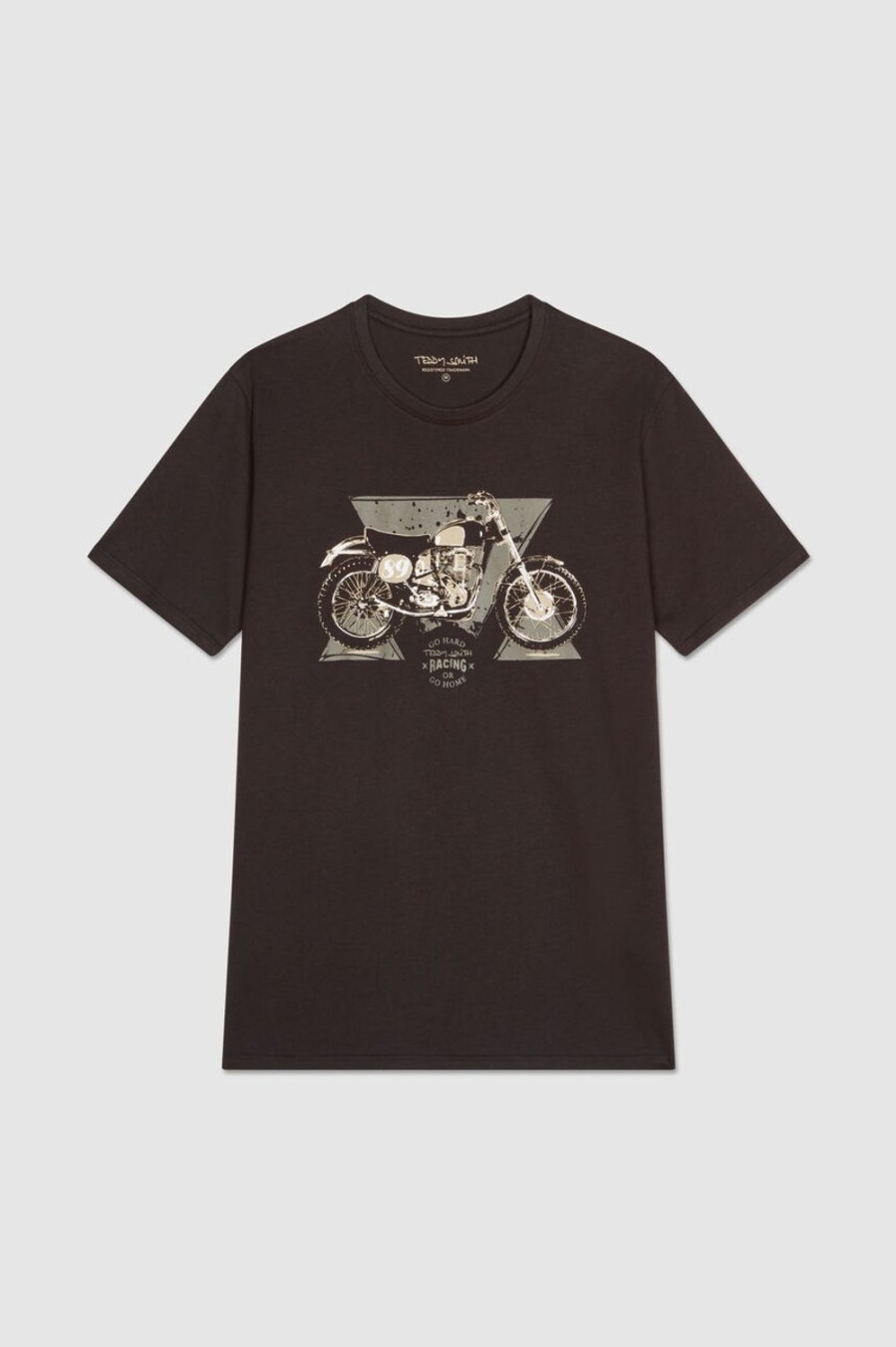 Teddy Smith T-Shirt A Col Rond Cars Mc Hot