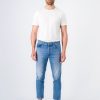 Teddy Smith Jean Coupe Etroite Dad Cropped Clearance